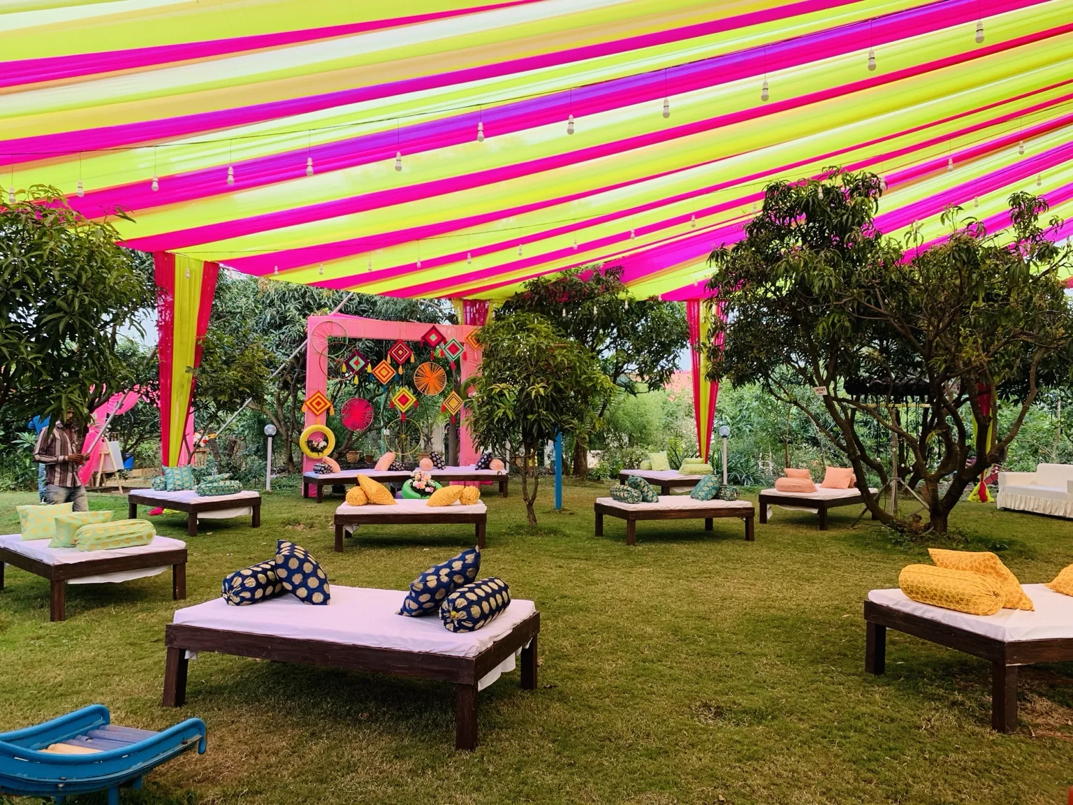 Premium event decor setup